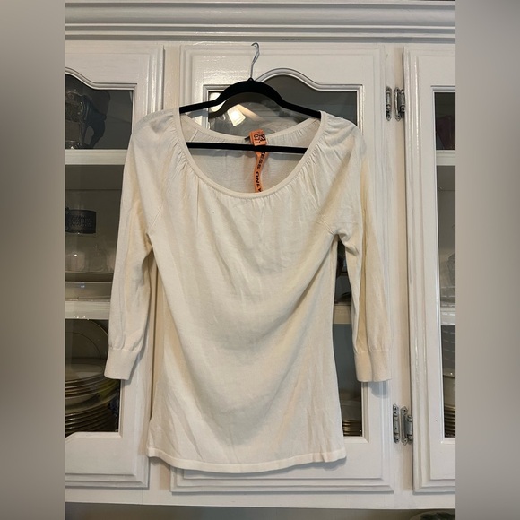 Ann Taylor Tops - Ann Taylor cream 3/4 sleeve